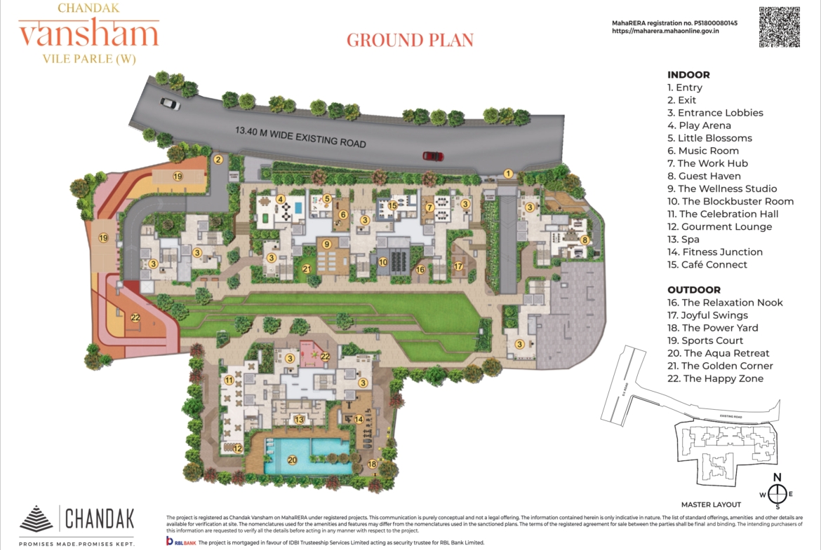 Chandak Vansham floor plan view