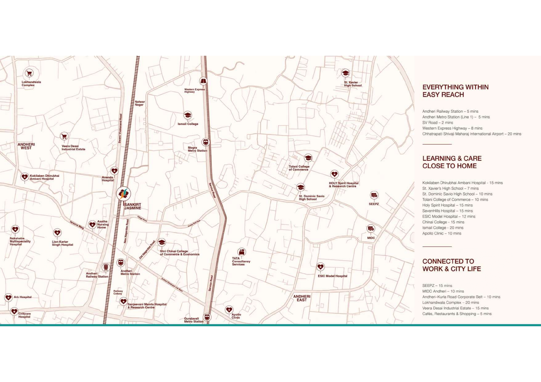 Sankirt Jasmine group location projects andheri east