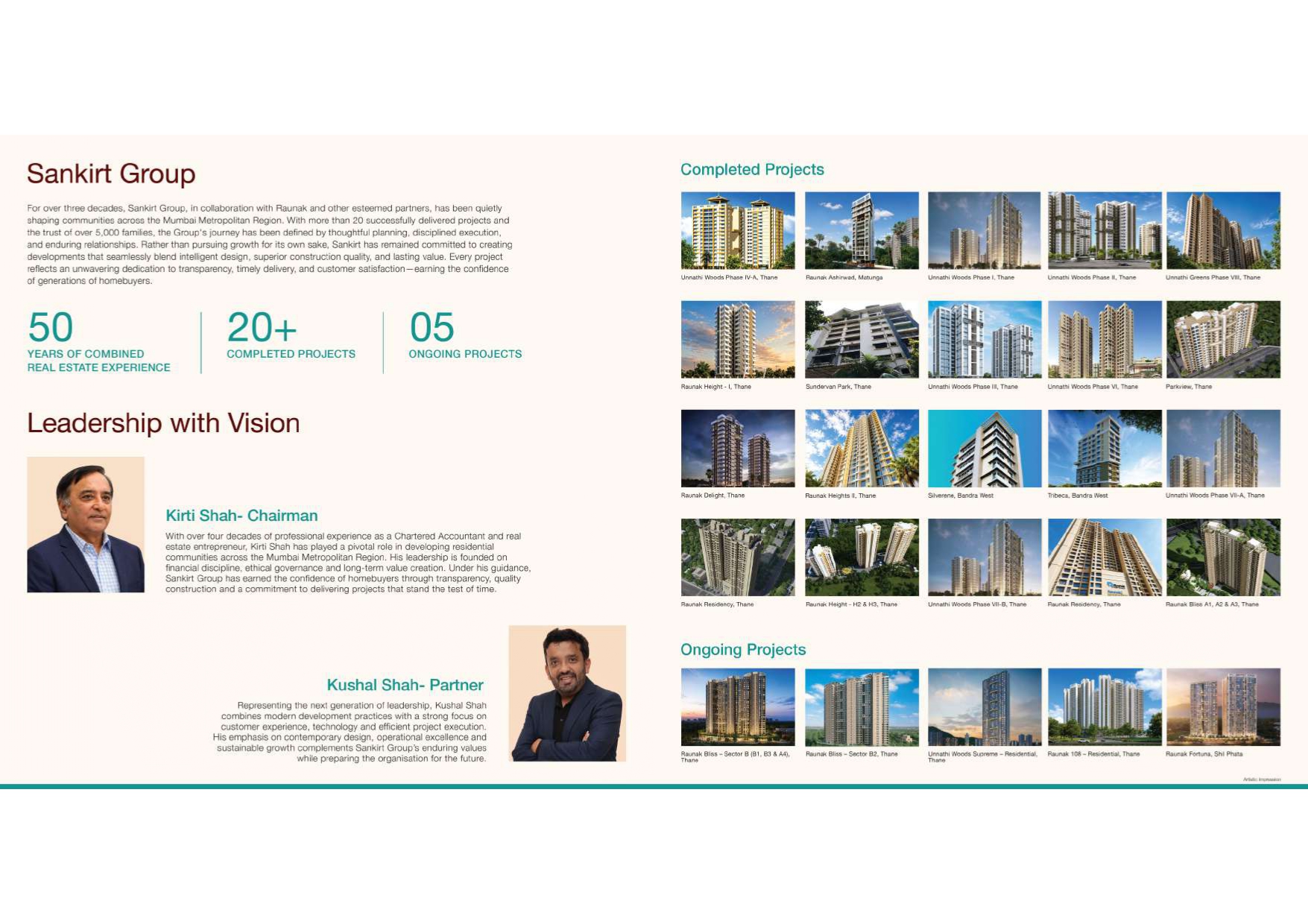 Sankirt Jasmine group completed projects andheri