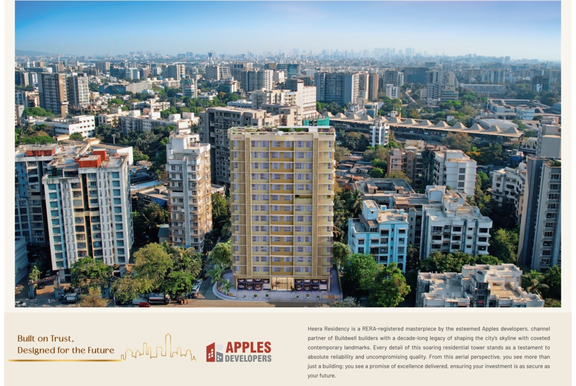 Heera residency elevation 2 3 bhk Andheri East nagardas road location